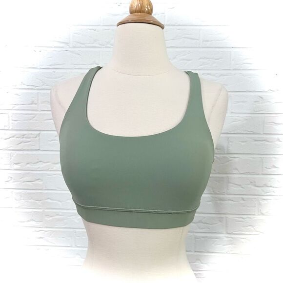 Lululemon Energy Bra Sea Moss Size 4 - Picture 1 of 4